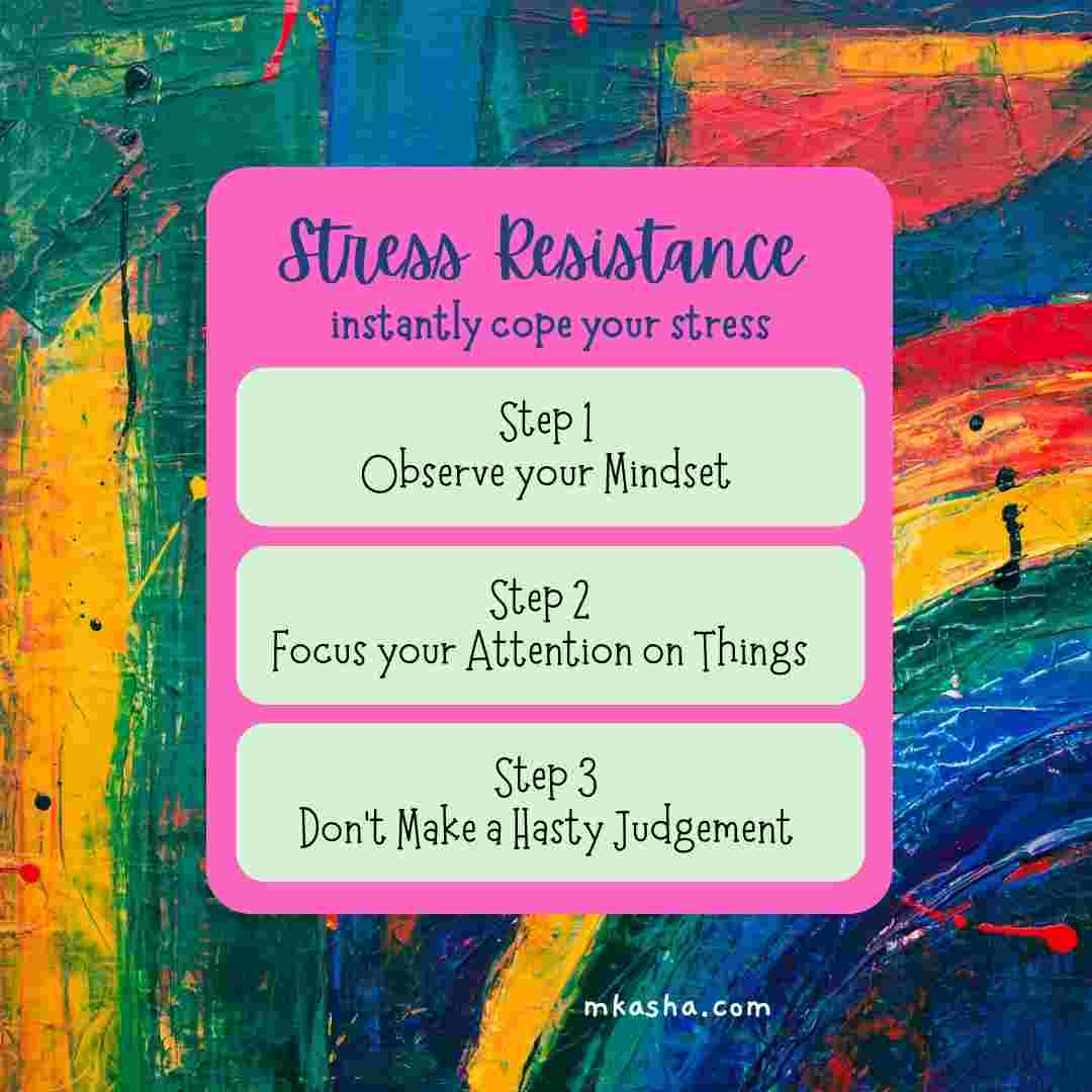 tips for stress resistance