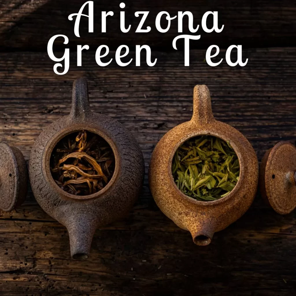 Arizona green tea with ginseng