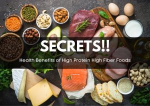 high protein high fiber food